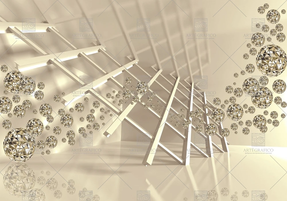 Фреска Artegrafico 3D Abstract AG-ABS-022